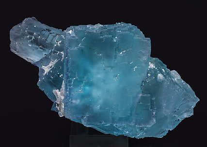 Fluorite with Quartz. Side