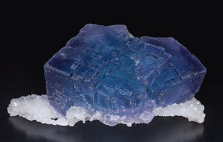 Fluorite with Quartz.