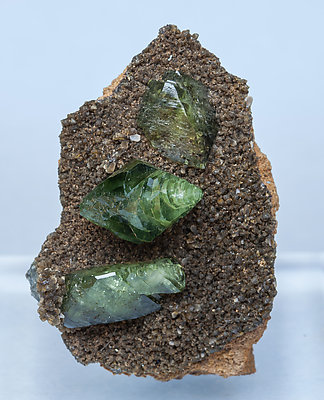 Ludlamite with Siderite.