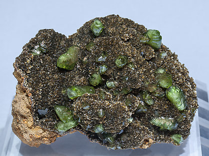 Ludlamite with Siderite. 