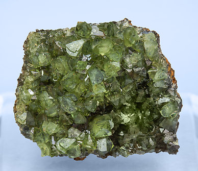 Ludlamite with Siderite. 