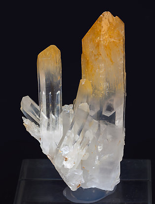 Quartz with inclusions. 