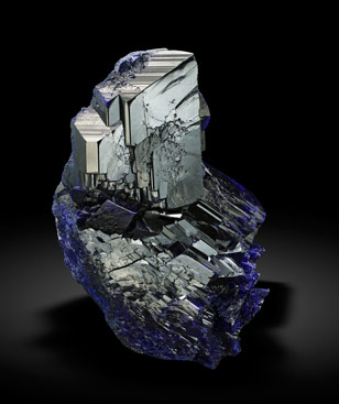 Azurite. Side