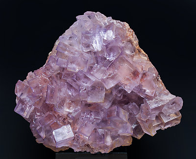 Fluorite with Calcite. 