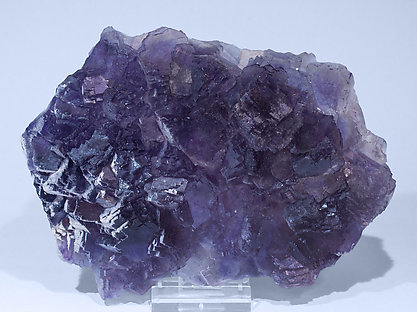 Fluorite with Quartz. Front