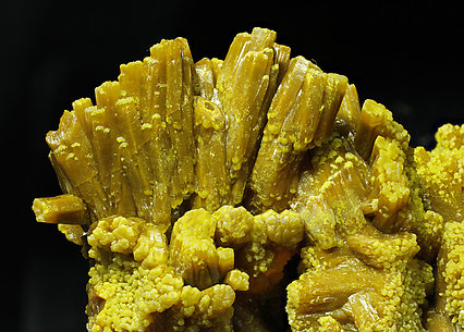 Pyromorphite. Close-up