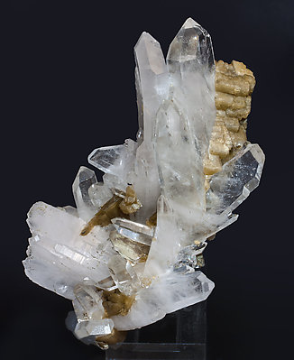 Quartz with Siderite. Front