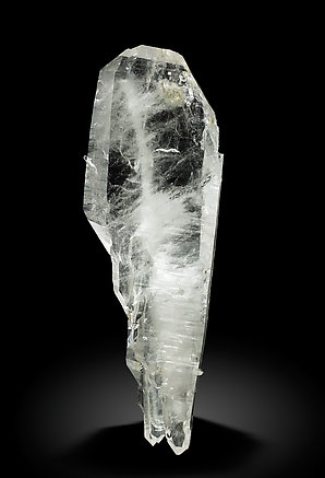 Quartz (Variety faden quartz). Front