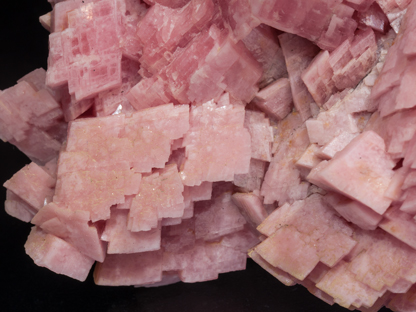 Rhodochrosite with Quartz. 