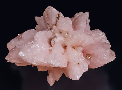 Calcite with Pyrite. Top