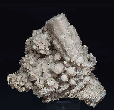 Calcite (variety kanonenspat) with Epidote. Side