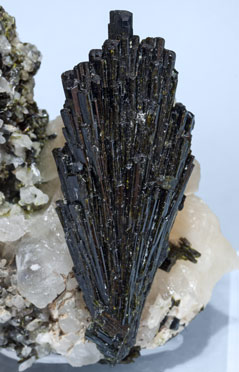 Epidote with Calcite and Quartz. 