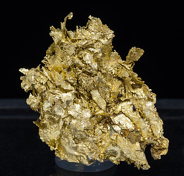 Gold (variety electrum). 