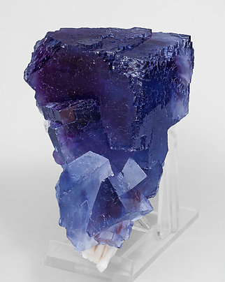 Fluorite with Baryte. Side