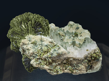 Epidote with Quartz. 