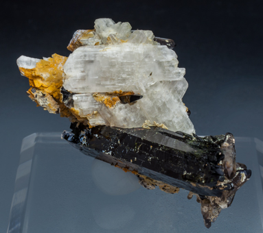 Eudidymite with Aegirine and Quartz.