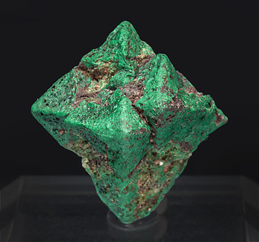 Malachite after Cuprite. Front