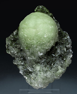 Prehnite with Epidote and Quartz.