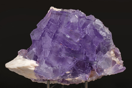 Fluorite with Baryte.