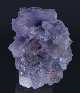 Fluorite with Quartz.