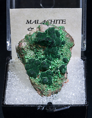 Malachite with Adamite (variety cuprian).