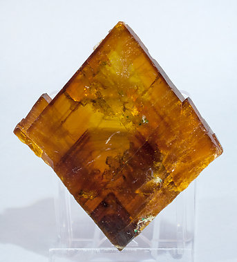 Fluorite - Golden-Yellow Crystals from the Okorusu Mine