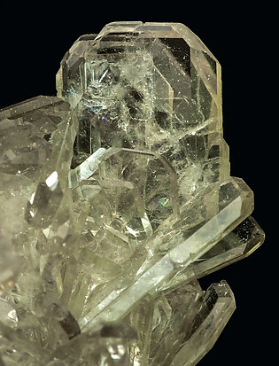 Baryte. Detail