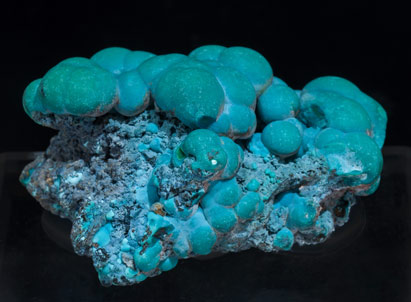 Chrysocolla. Rear