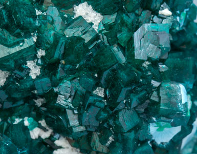 Dioptase with Shattuckite. 