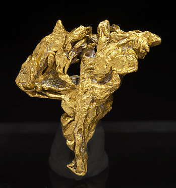 Gold with minor Palladium.