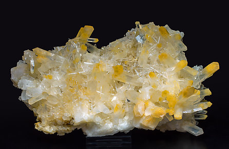 Quartz with inclusions.