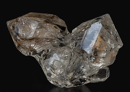 Quartz with inclusions.