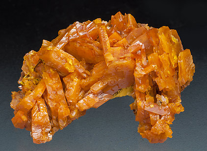 Wulfenite. Front