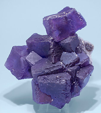 Fluorite with Quartz.