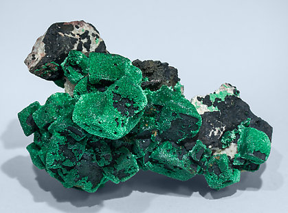 Malachite after Azurite. Top