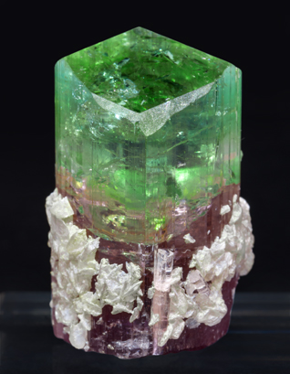 Elbaite with Mica ('lepidolite'). Front