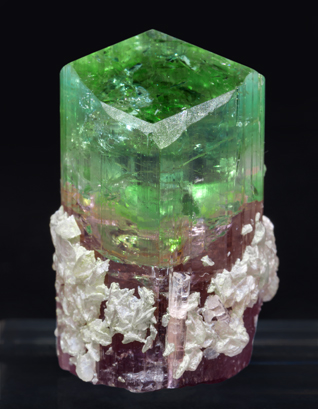 Elbaite with Mica ('lepidolite').