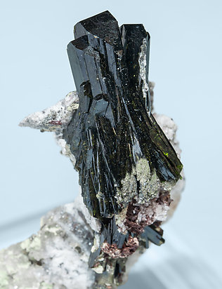 Olivenite with Quartz. 