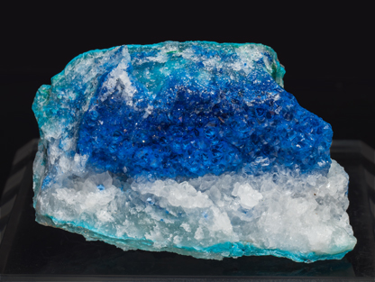 Shattuckite with Quartz and Chrysocolla. 