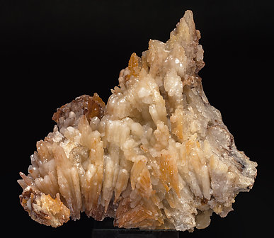 Aragonite (variety tarnowitzite). Front