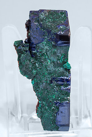 Azurite with Malachite.