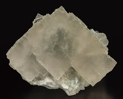 Fluorite with Quartz.