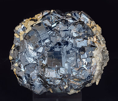 Galena with Calcite. Side