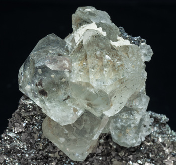 Löllingite with Arsenopyrite, Fluorite and Quartz. 