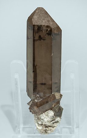 Quartz (variety smoky).