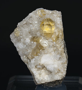 Topaz with Quartz.