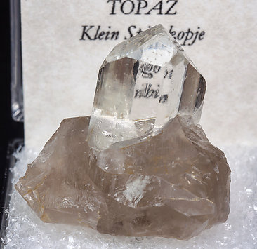 Topaz on Quartz. 