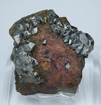 Chalcocite with Sb-rich Tennantite-(Fe) and Pyrite.