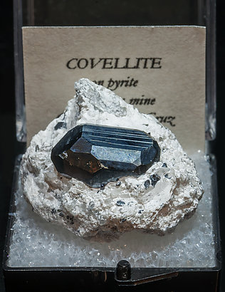 Chalcocite on Pyrite.