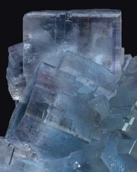 Fluorite with Quartz. 